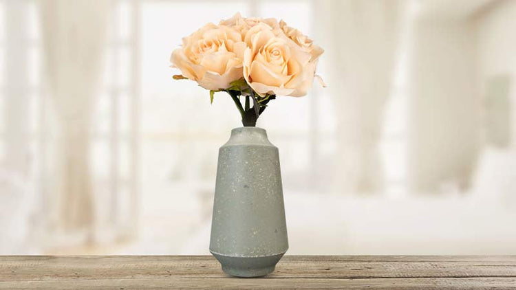Tall Artificial Flower Vase