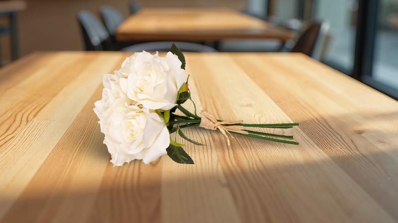 White Artificial Flowers