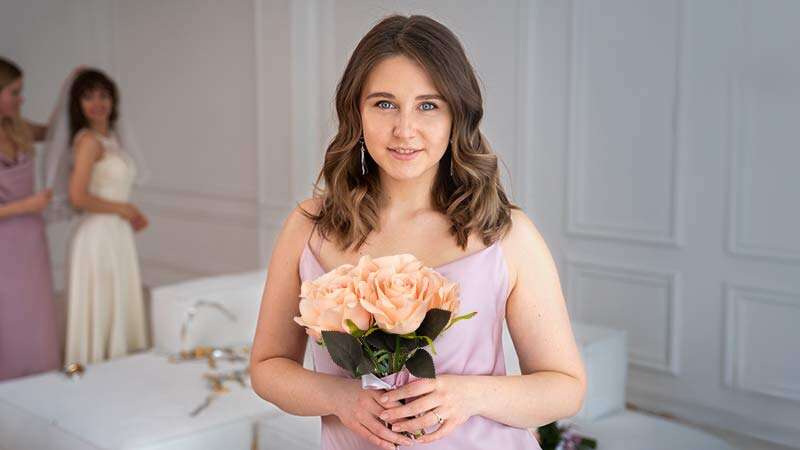 Artificial Bridesmaid Bouquets