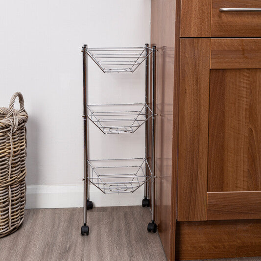3 Tier Storage Cart with Wheels | Mara