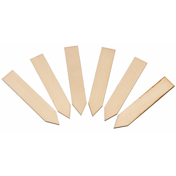 Wooden Plant Labels 10cm (4") 25pk FSC-100%