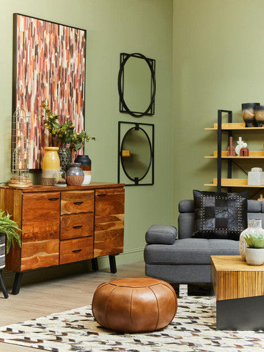 Nova Orange Vase | Earthenware