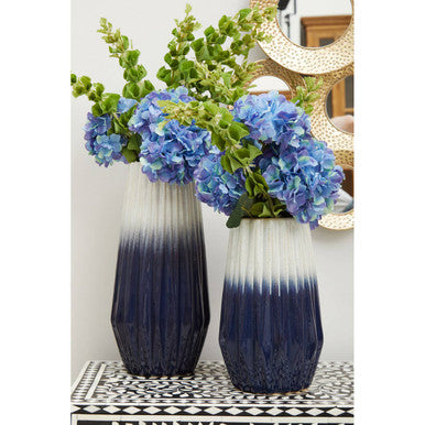 Large Ombre Vase in Blue | Azul