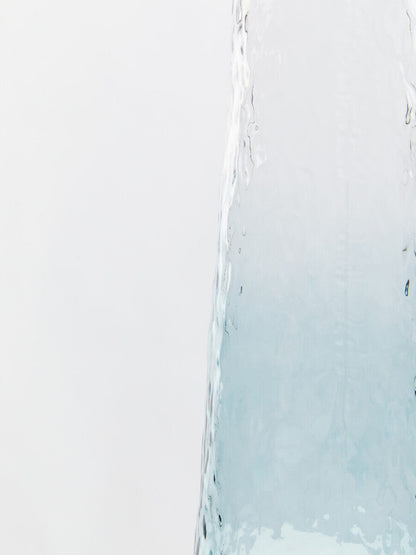 Large Blue Ombre Glass Vase | Brock