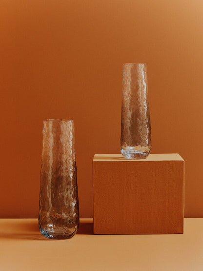 Large Blue Ombre Glass Vase | Brock