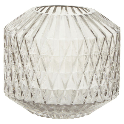Small Grey Glass Vase | Brice