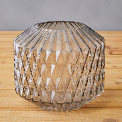 Small Grey Glass Vase | Brice
