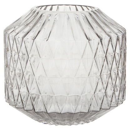 Large Grey Glass Vase | Brice