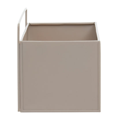Asher Natural Metal Small Wall Plant Box
