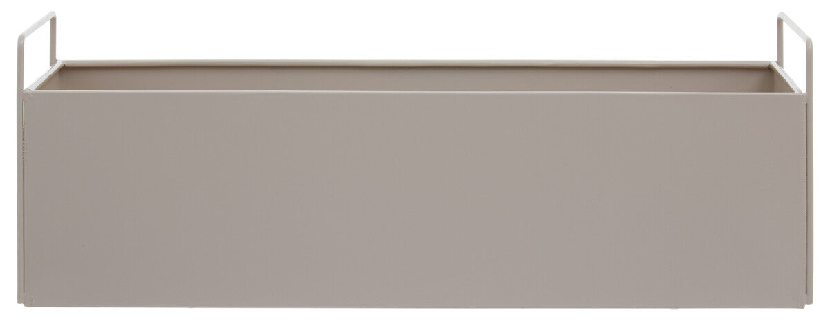 Asher Natural Metal Large Wall Plant Box