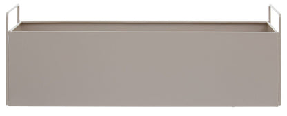 Asher Natural Metal Large Wall Plant Box