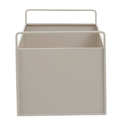 Asher Natural Metal Large Wall Plant Box