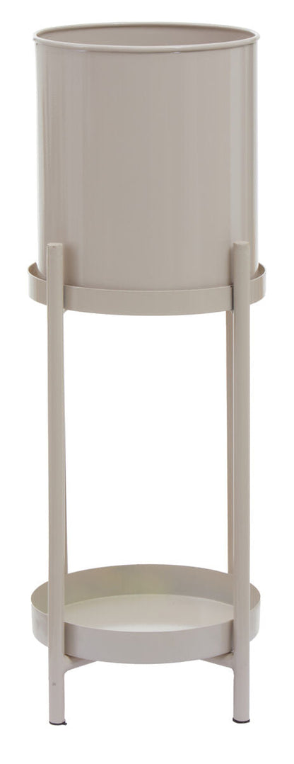 Asher Natural Metal 2 Tier Plant Stand