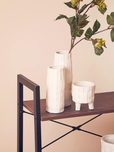White Small Vase | Fara
