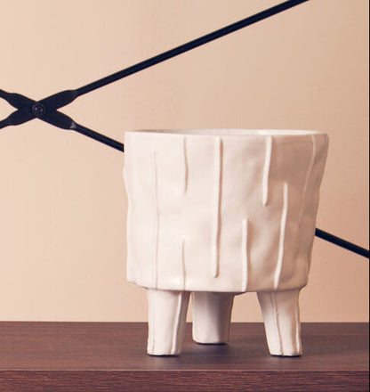 White Large Planter | Fara