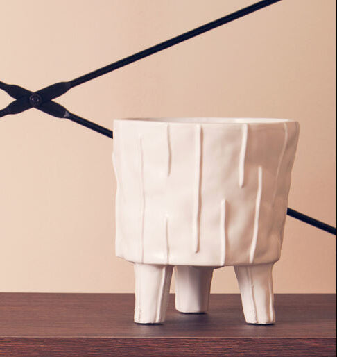 White Large Planter | Fara