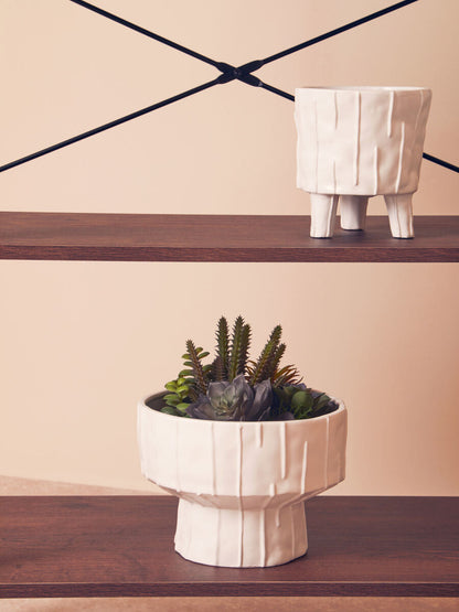White Large Planter | Fara
