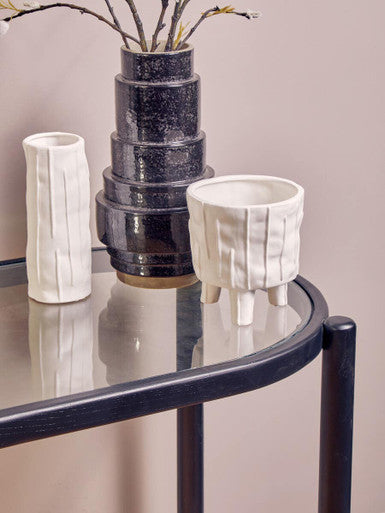 White Large Planter | Fara