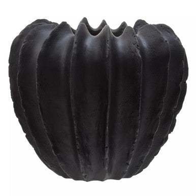 Black Textured Vase | Broc