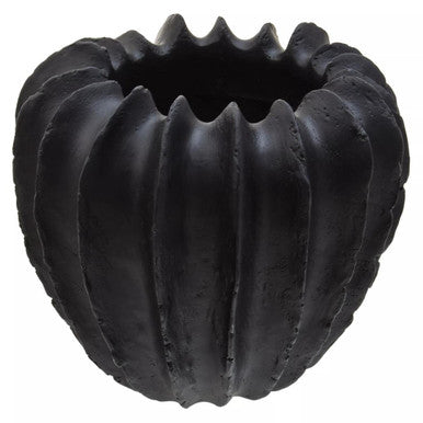Black Textured Vase | Broc