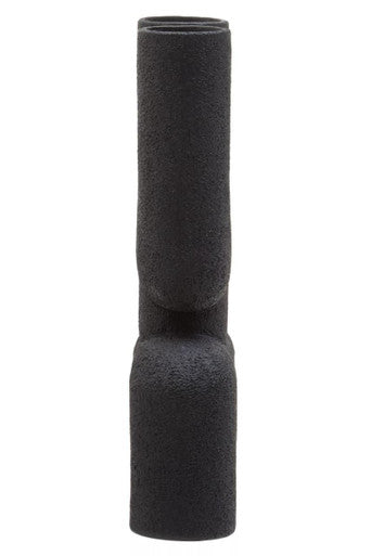 Small Black Sculptured Vase | Broc