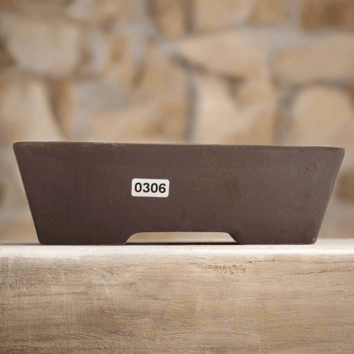 18cm_Unglazed_Bonsai_Pot_Rectangle_18cm_x_14cm_x_6cm_Brown_-_Yorkshire_Bonsai-15793