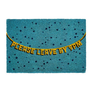 Please Leave by 9Pm Doormat | Filta