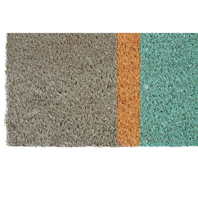 Japandi Stripe Dark Doormat | Filta