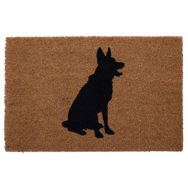 Alsatian Dog Coir Doormat | Filta