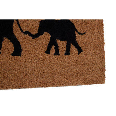 Elephant and Baby Elephant Doormat | Filta