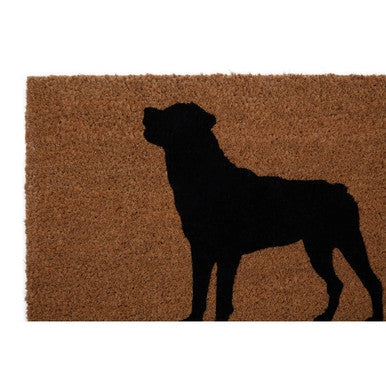 Rottweiler Dog Coir Doormat | Filta