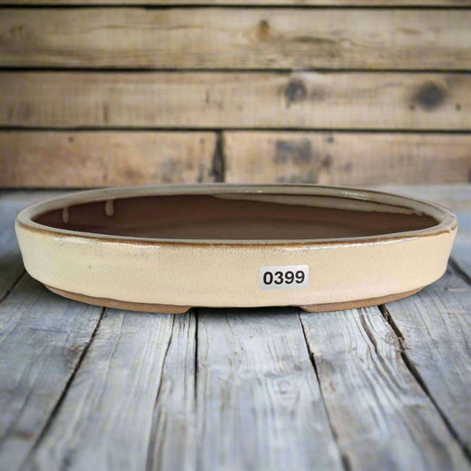 21cm_Glazed_Bonsai_Pot_Oval_21cm_x_16cm_x_3cm_Cream_-_Yorkshire_Bonsai-15873