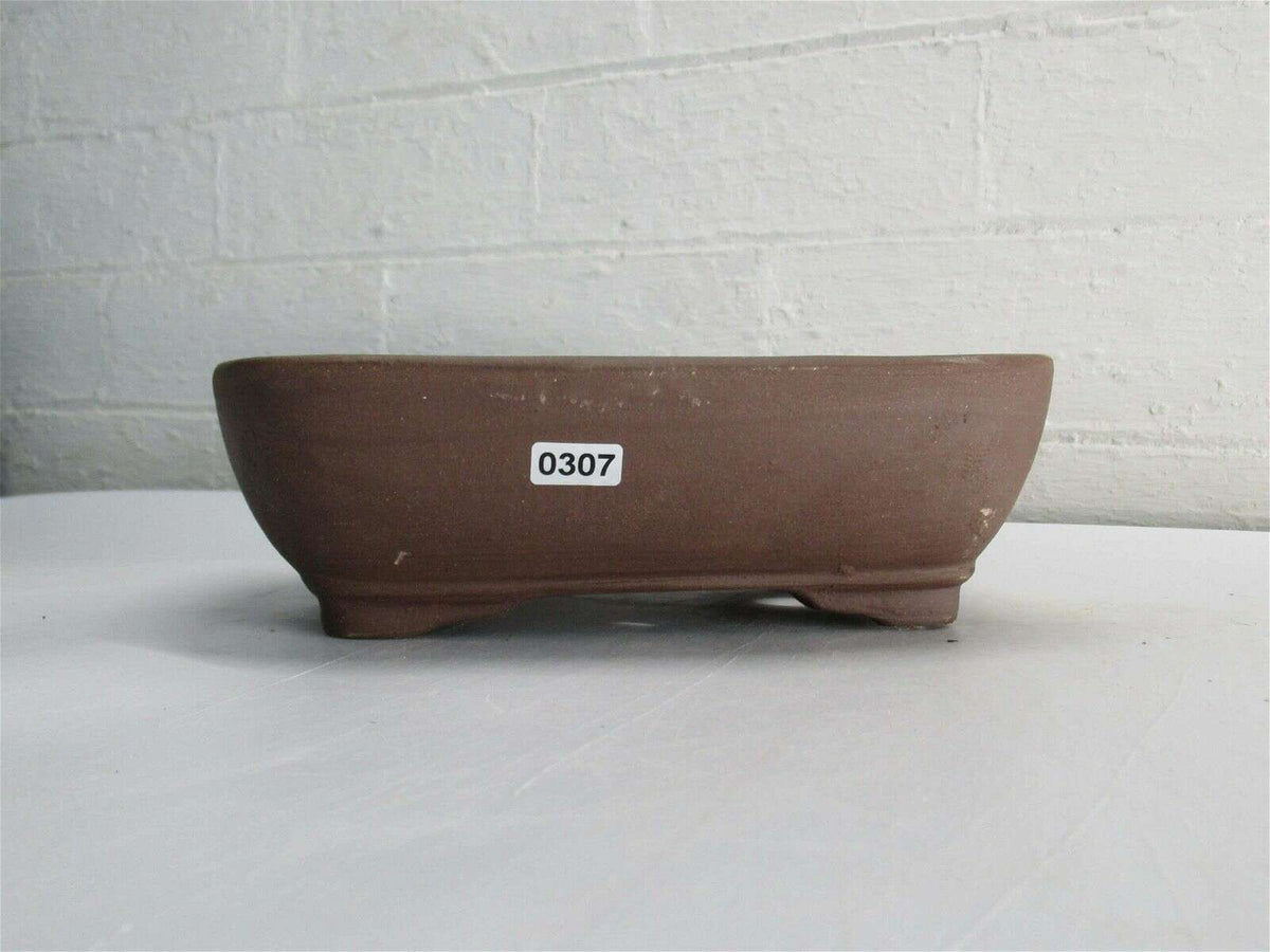 21cm_Unglazed_Bonsai_Pot_Rectangle_21cm_x_17cm_x_7cm_Brown_-_Yorkshire_Bonsai-15954