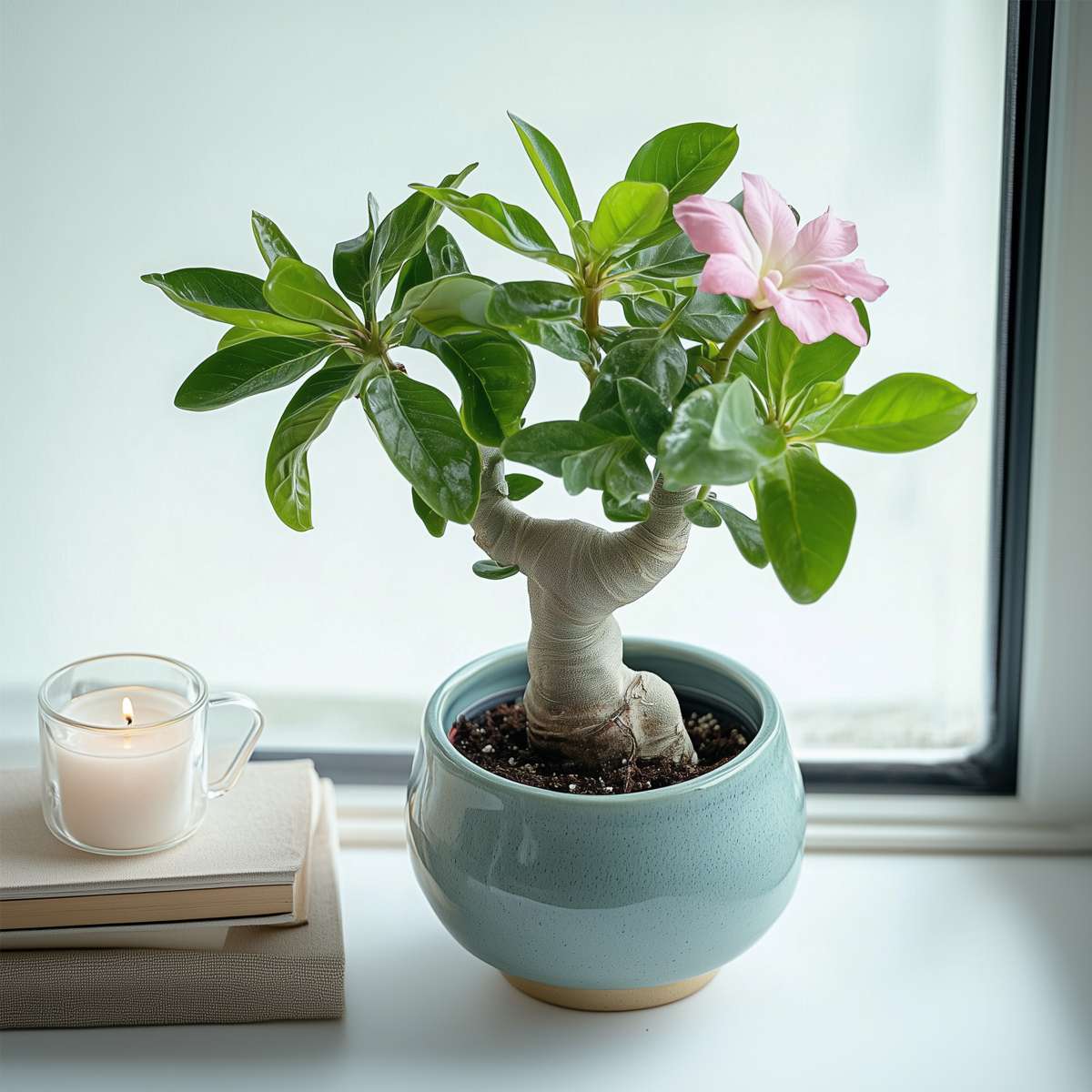 Adenium Obesum Plant - Desert Rose - Height 25-40cm