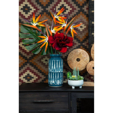 Burgundy Amaryllis Flower Stem | Fiori Artificial flowers