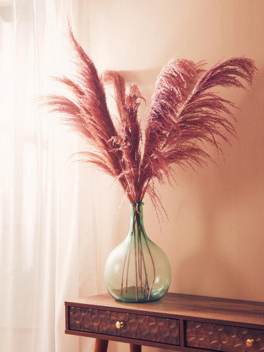 Tall Pink Pampas Grass Stem | Fiori Artificial flowers