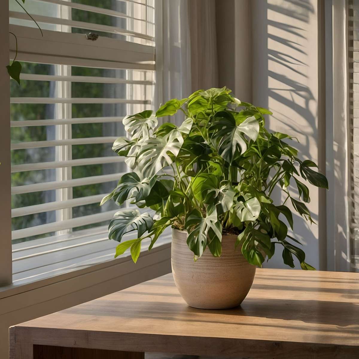 Rhaphidophora Tetrasperma Monstera Minima Houseplant - Height 20-30cm