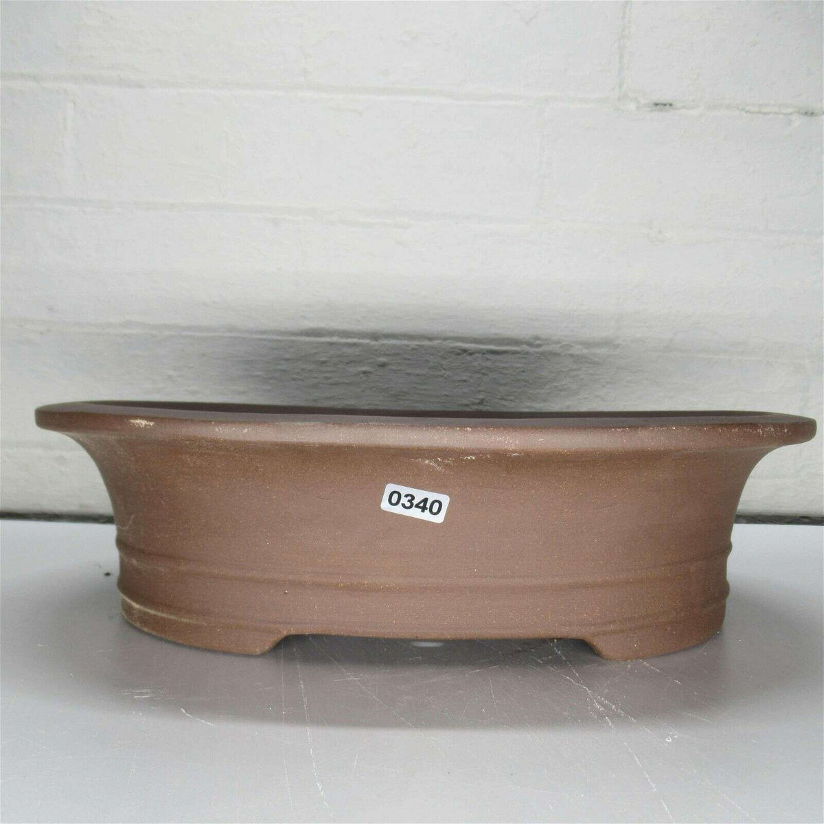 31cm_Unglazed_Bonsai_Pot_Oval_31cm_x_24cm_x_8cm_Oval_Brown_-_Yorkshire_Bonsai-21557