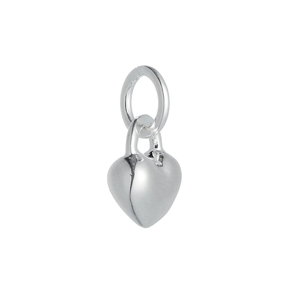 Sterling Silver Love Heart Charm