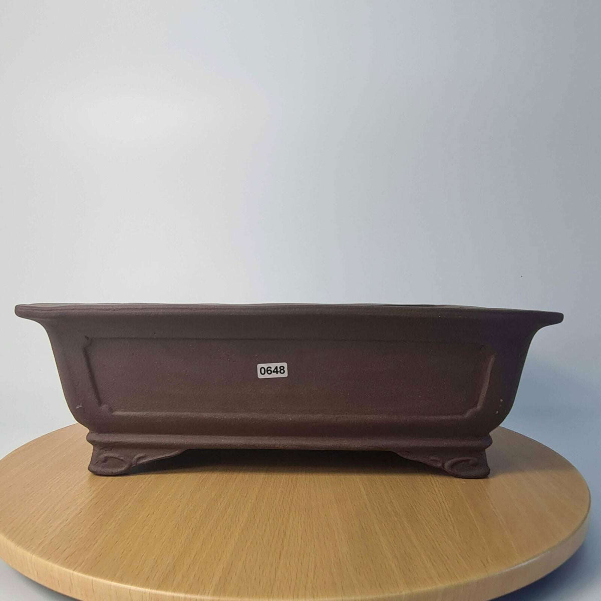 37cm_Unglazed_Bonsai_Pot_Rectangle_37cm_x_28cm_x_12cm_Brown_-_Yorkshire_Bonsai-22043