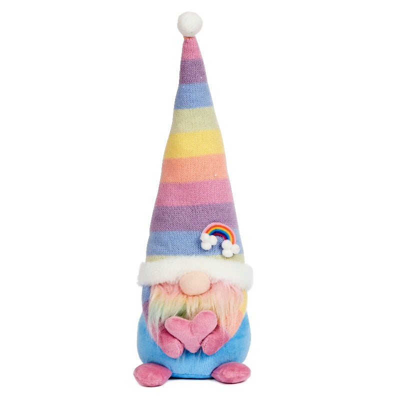 Pastel Rainbow Gonk Gnome (39 x 14cm)