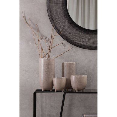 Natural Speckled Small Vase | Calcita