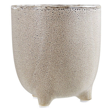 Natural Speckled Small Planter | Calcita
