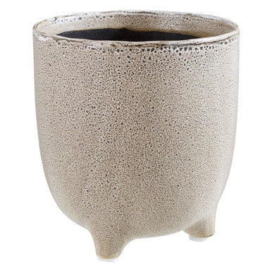 Natural Speckled Small Planter | Calcita