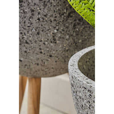 Large Grey Speckled Planter | Darnell