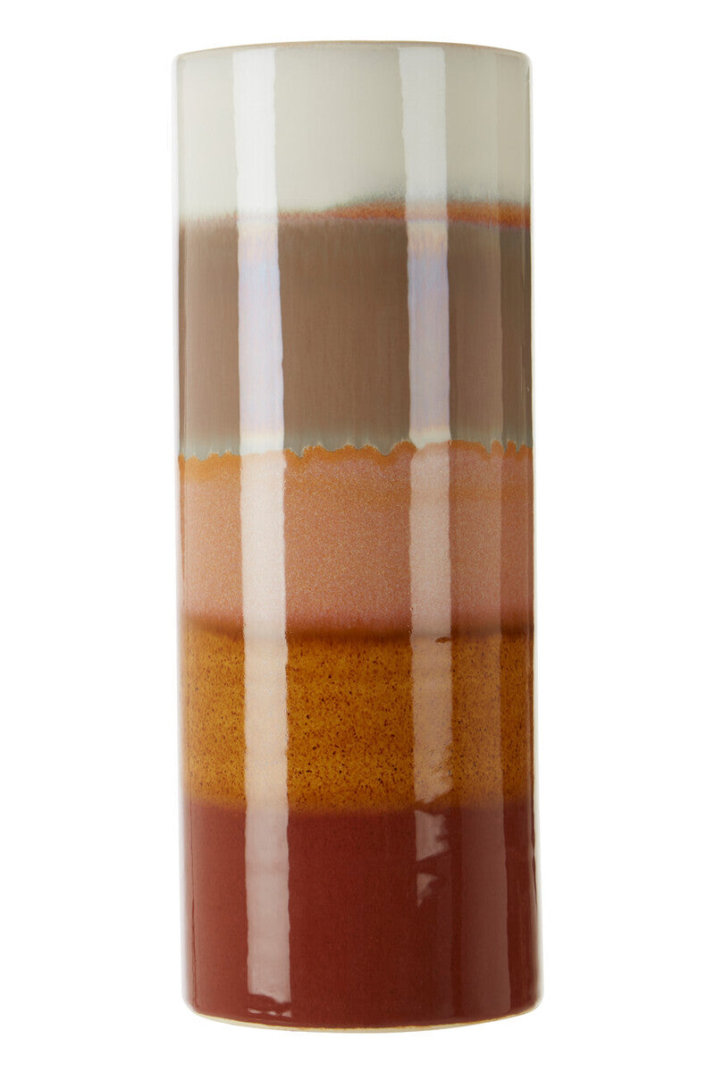 Large Multicoloured Ceramic Vase | Sorrell