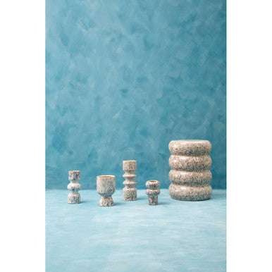 Medium Speckled Beige Vase | Shai