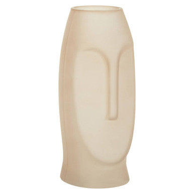 Grey Small Face Design Vase | Viso