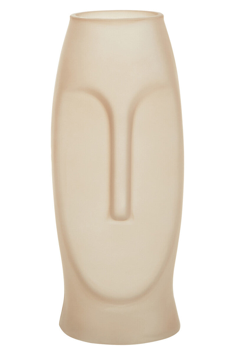 Grey Small Face Design Vase | Viso
