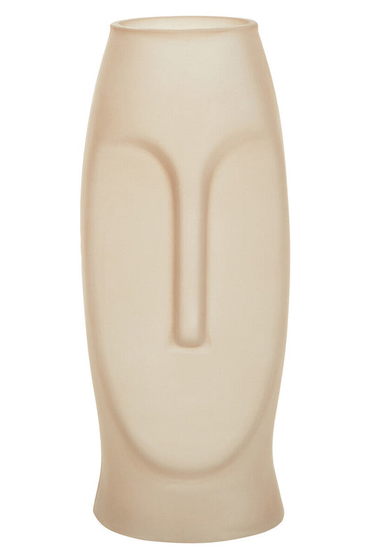 Grey Small Face Design Vase | Viso